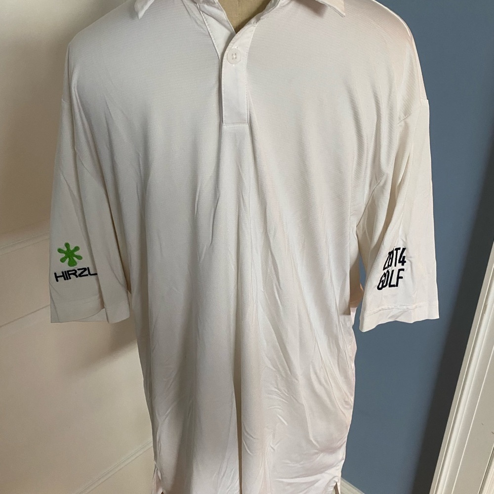 Adidas Hirzl Zeit4 Golf Polo Shirt 🏠 - Picture 6 of 8